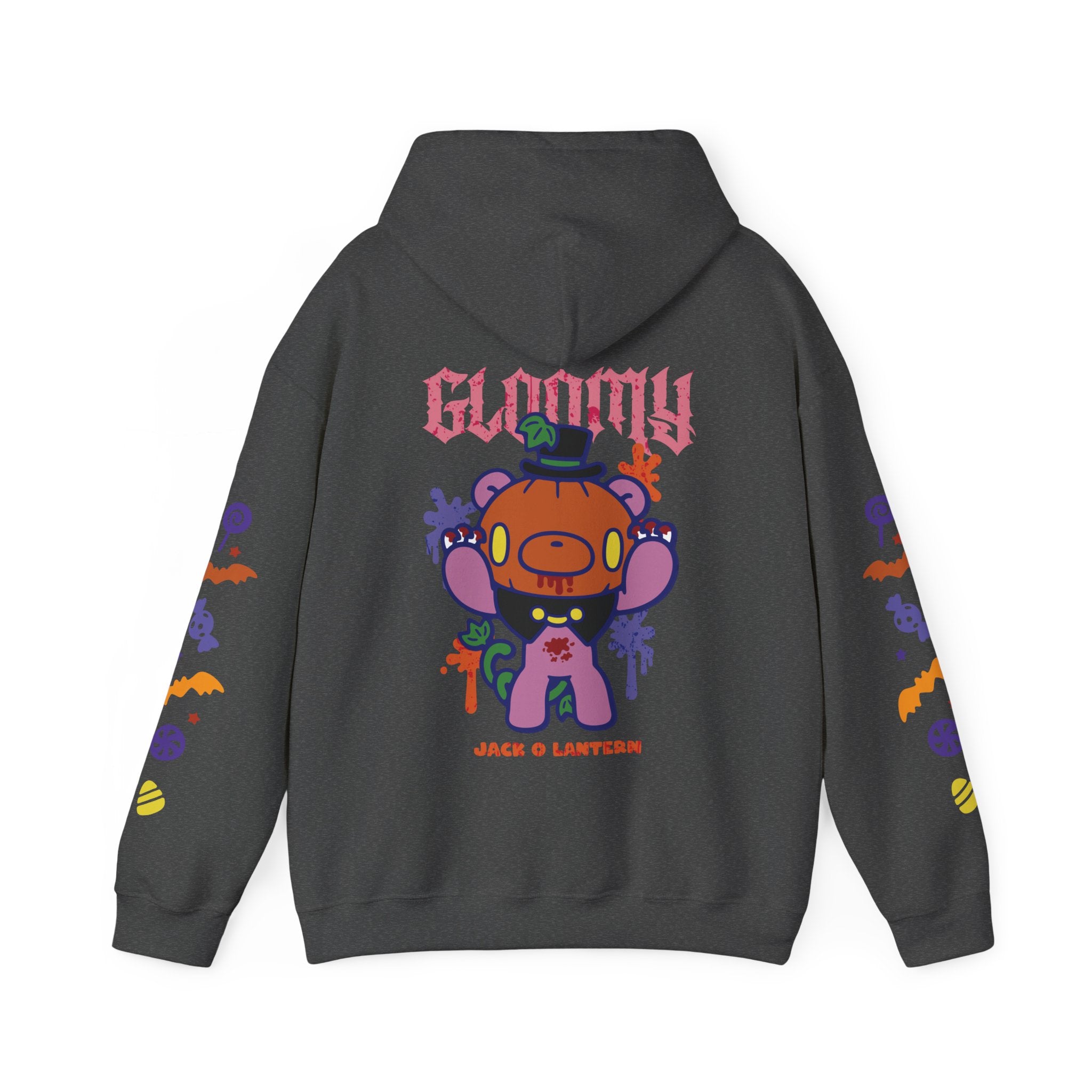 Halloween Jack O lantern Gloomy Bear Hoodie